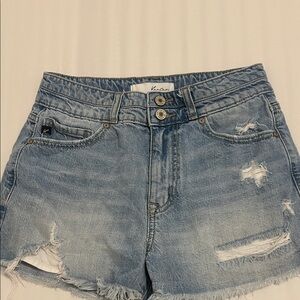 Denim Distressed Women Shorts